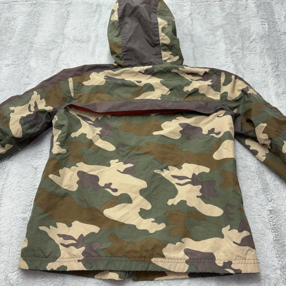 The Children's Place Camouflage Military hunting hood Boy /Jacket- Medium -(7-8)